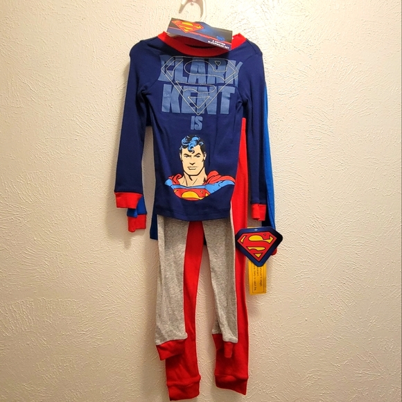4 pc PJ's SUPERMAN